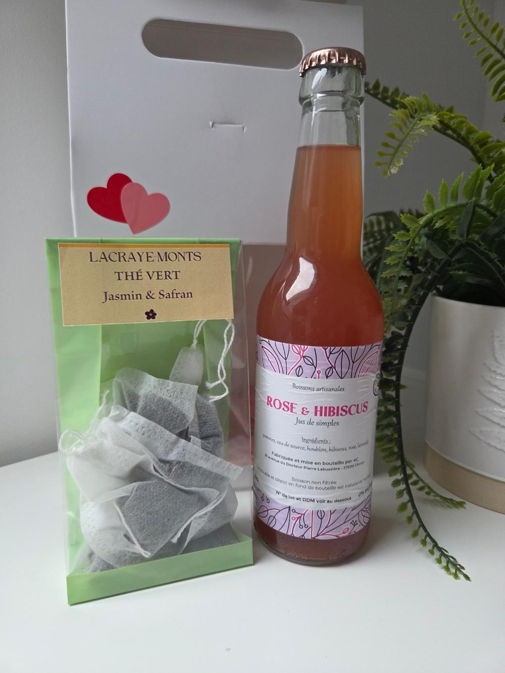Coffret cadeau invité Touraine -la Tourangelle- Produits locaux artisanaux sans alcool - vue 2