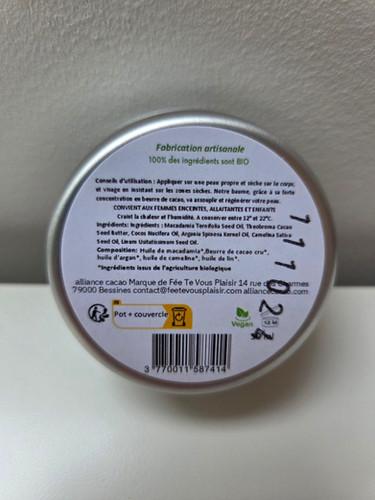 BAUME CACAO Douceur BIO - vue 2