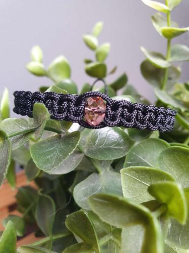 Bracelet Shamballa 1 perle de cristal Autrichien