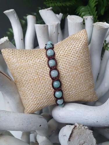 Bracelet Shamballa 10 perles de Jadéïte - vue 4
