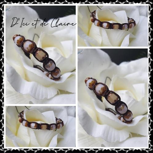 Bracelet Shamballa 11 perles de verre