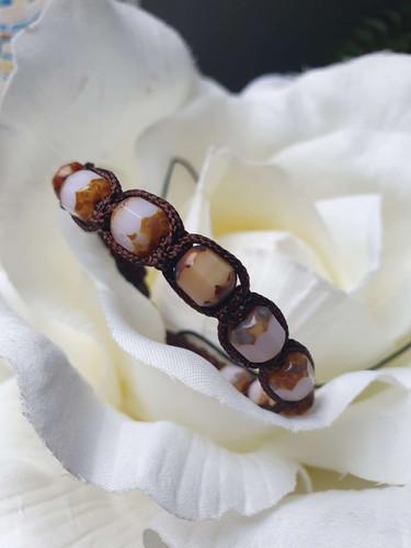 Bracelet Shamballa 11 perles de verre - vue 4