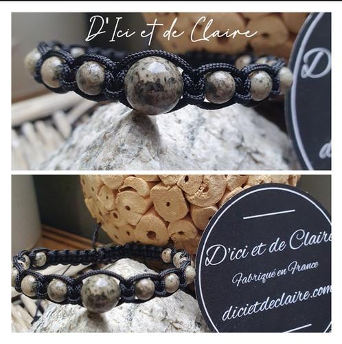 Bracelet Shamballa 13 perles de Syénite