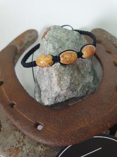 Bracelet Shamballa 3 perles de verre - vue 4
