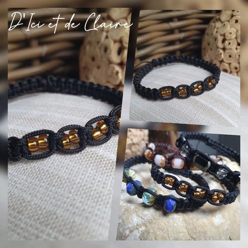 Bracelet Shamballa perles de rocaille