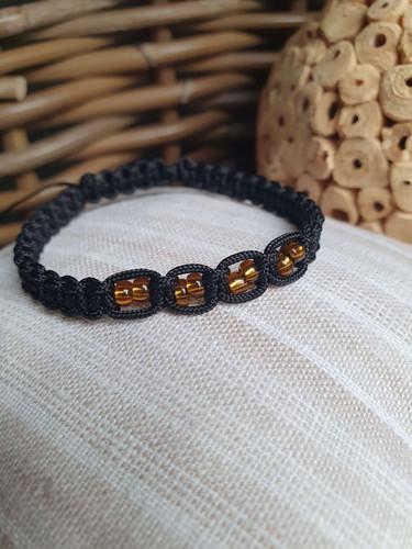 Bracelet Shamballa perles de rocaille - vue 4