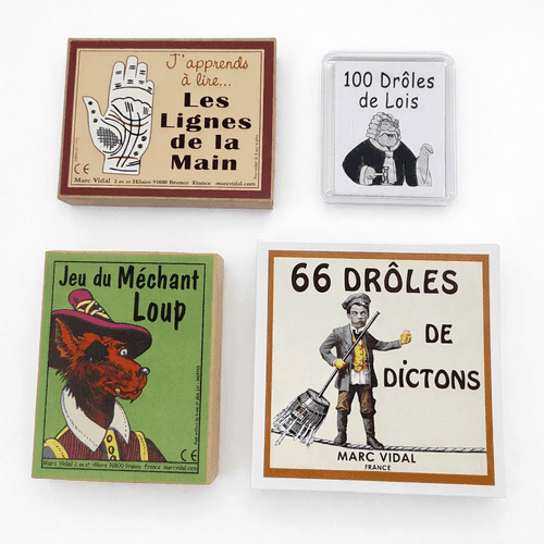 4 jeux de cartes