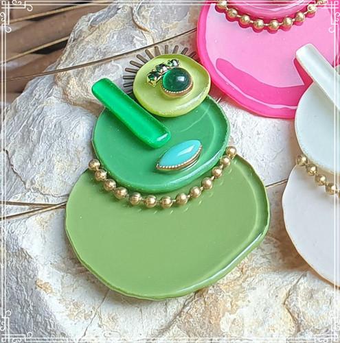 Collier Madame Vert