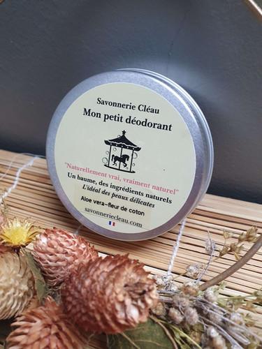 Déodorant solide Aloé Véra - Fleur de coton