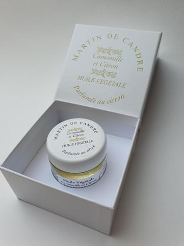 HUILE de Coprah ,Camomille et Citron - MARTIN DE CANDRE, artisanat null