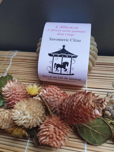 Savon exfoliant Albicocca