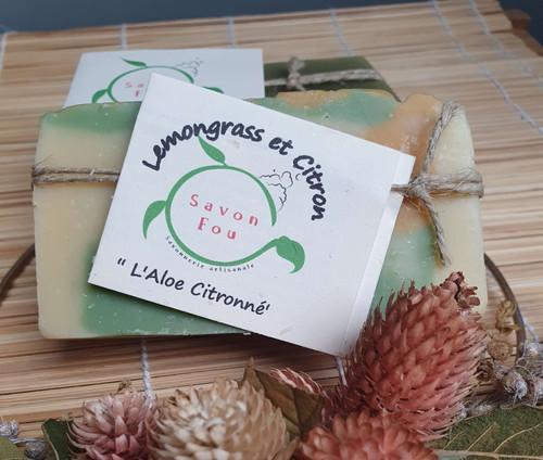SAVON "l'aloé Citronné"