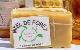 SAVON miel de Forêt - Le Savon Fou, artisanat Haute-Savoie