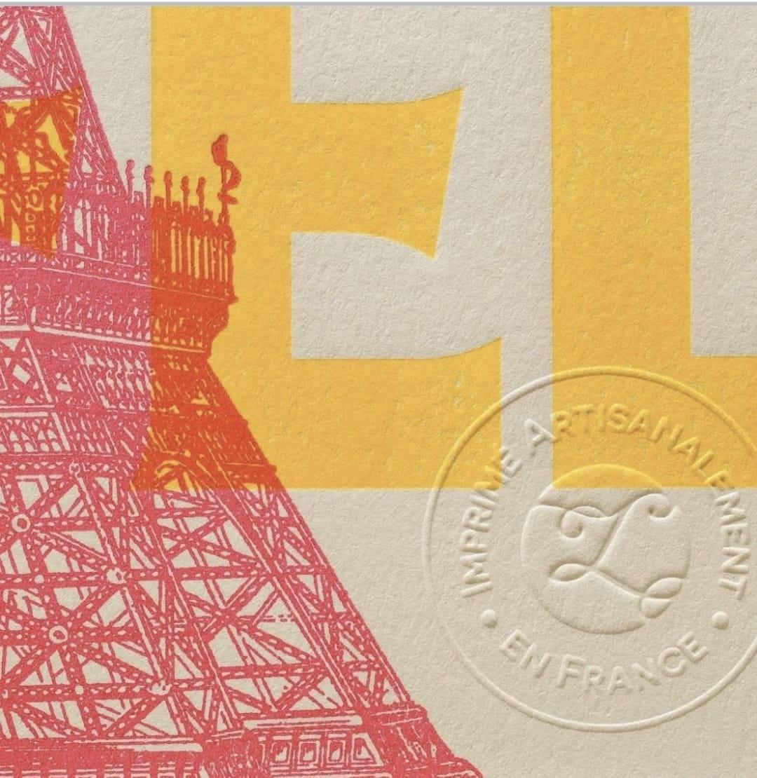 Sceau d'authenticité d'une impression de l' Atelier Letterpress 
