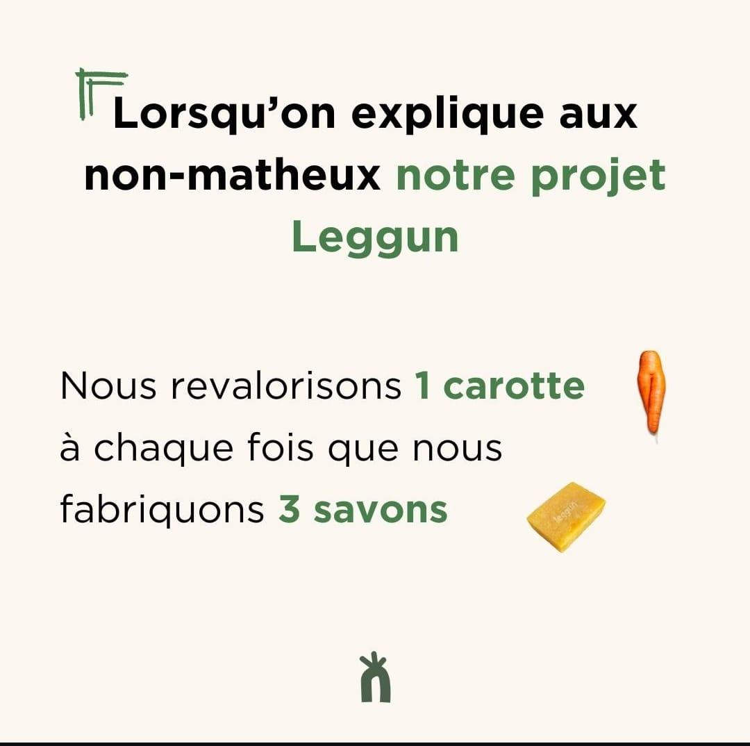 Explication de la fabrication du savon à la carotte réformée . D'Ici et de claire