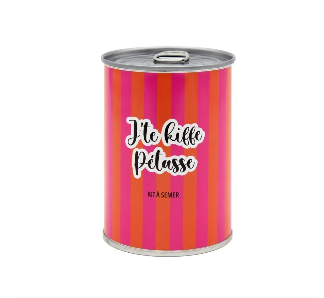 Kit à semer " J'te Kiffe pétasse "