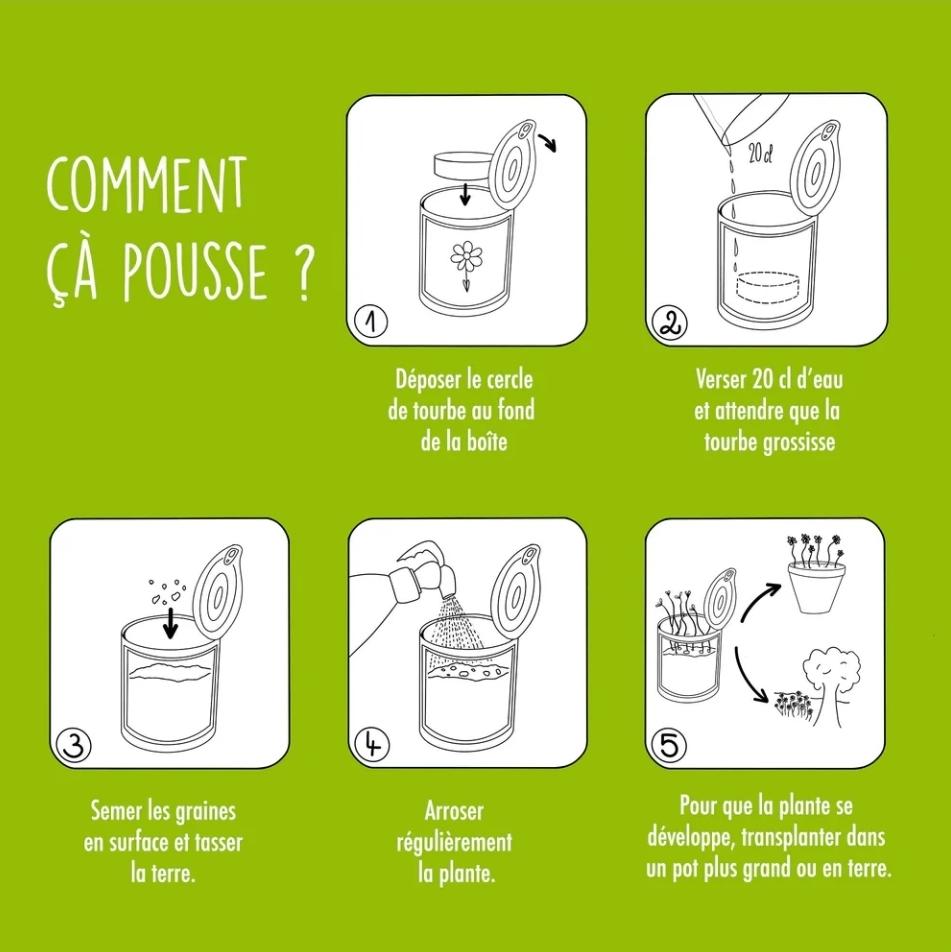 Kit à semer " un petit rien juste pour te faire du bien " - vue 5